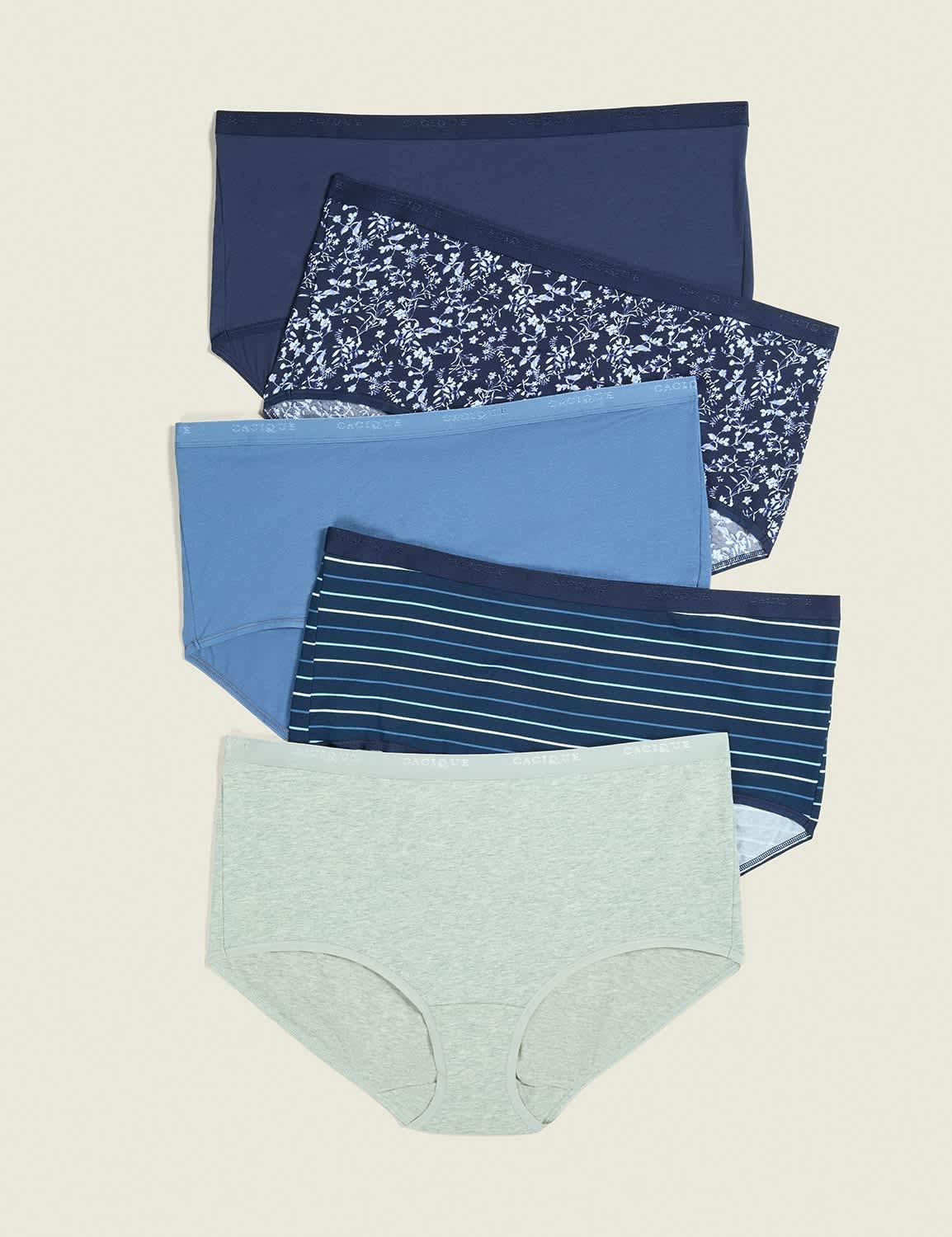 cotton full brief panty - 5-pack