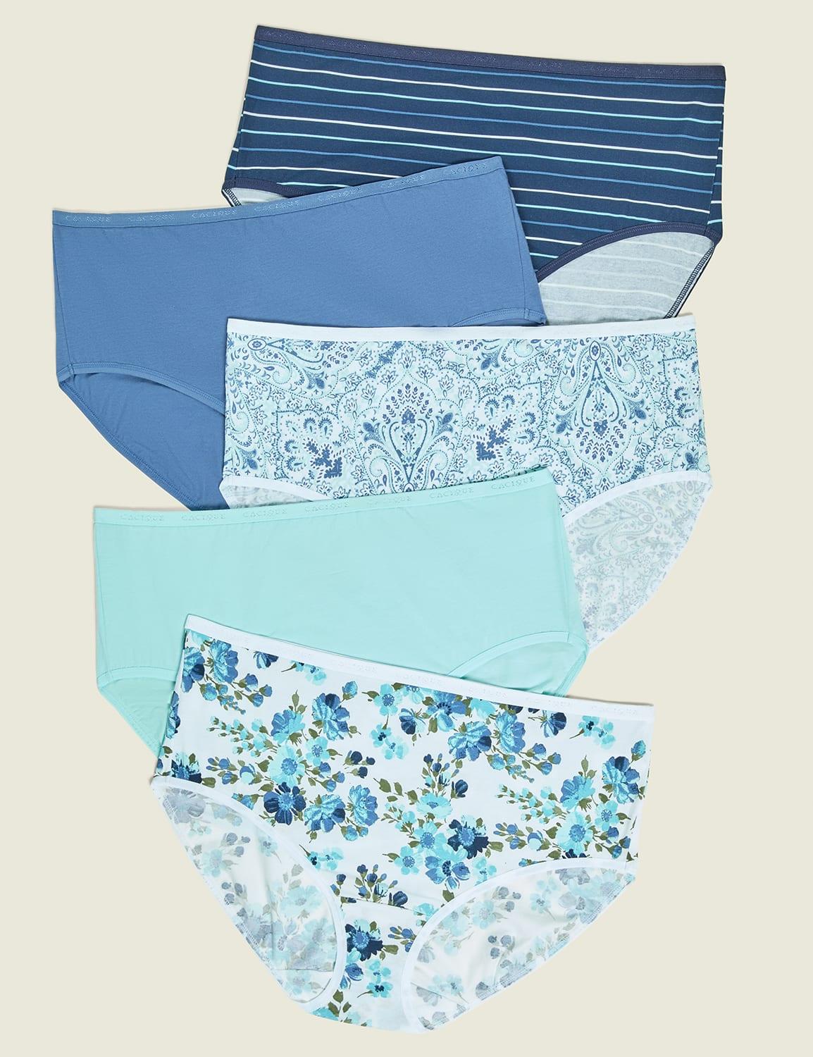 cotton high-leg brief panty - 5-pack