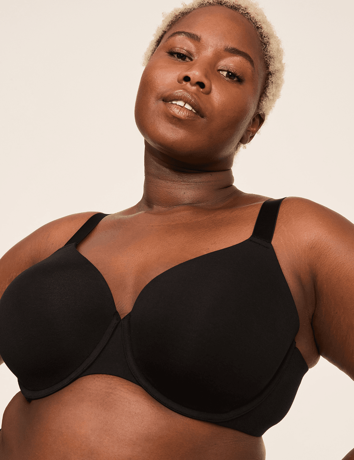 cotton lightly lined full coverage bra