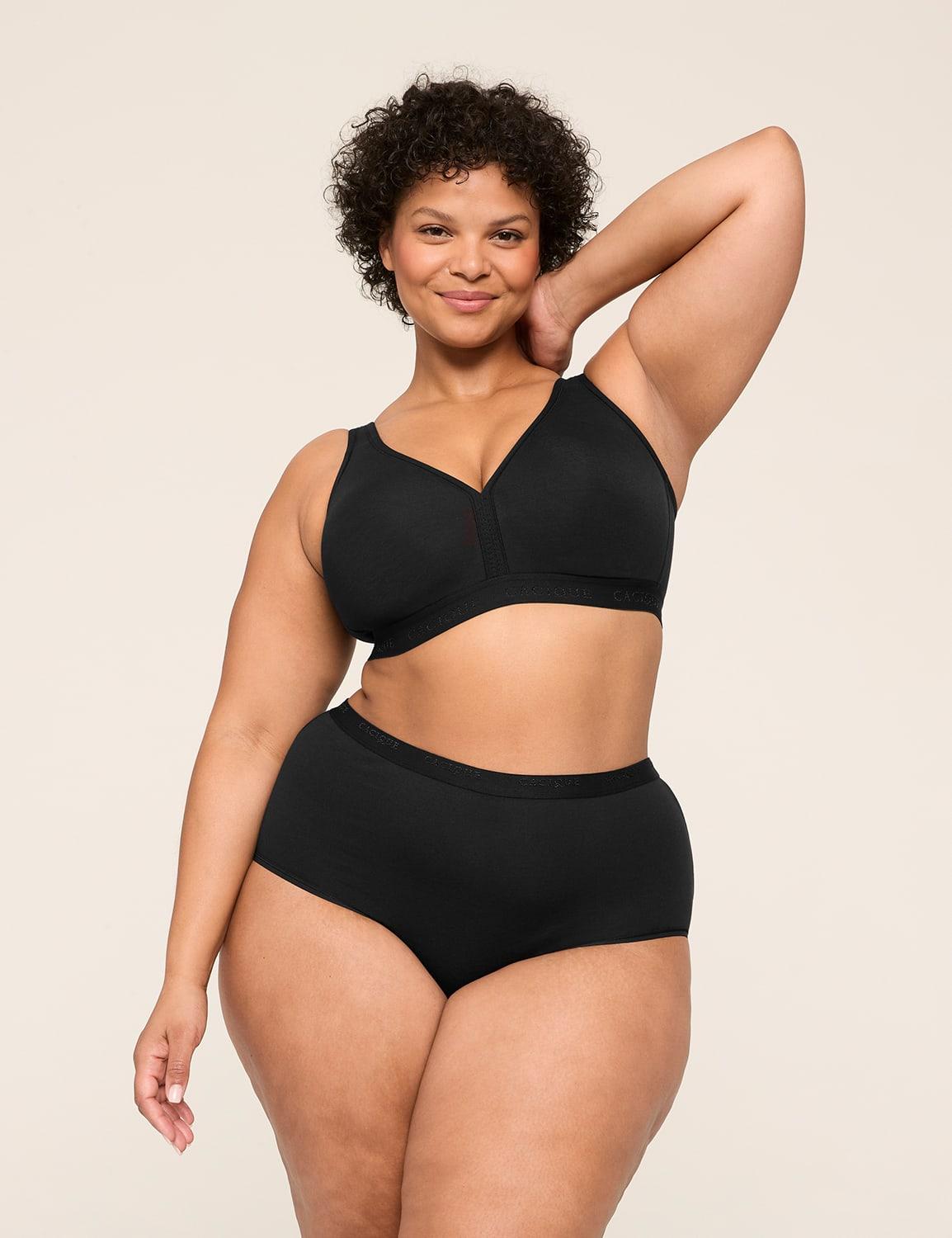 cotton lightly lined no-wire bra