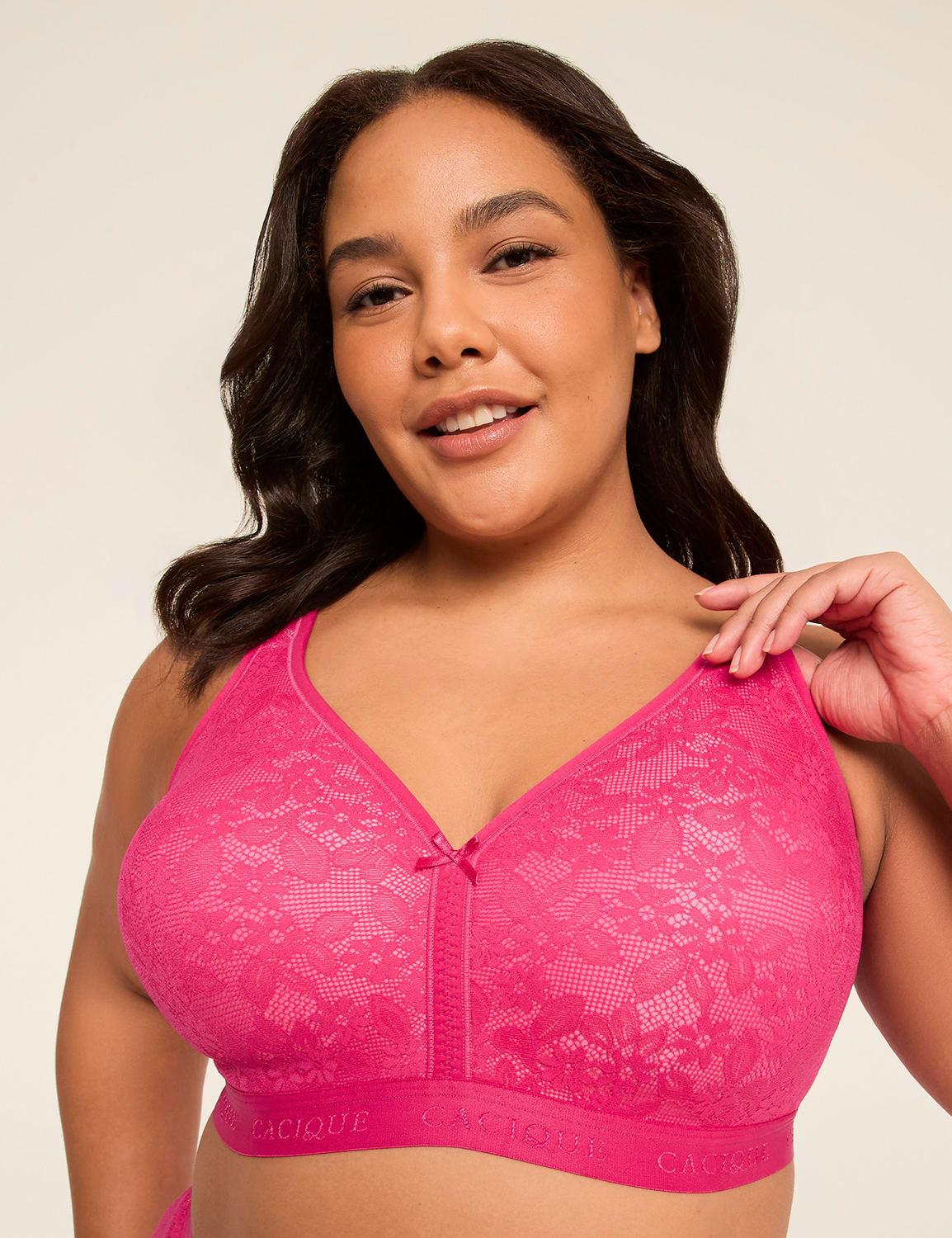cotton lightly lined no-wire bra
