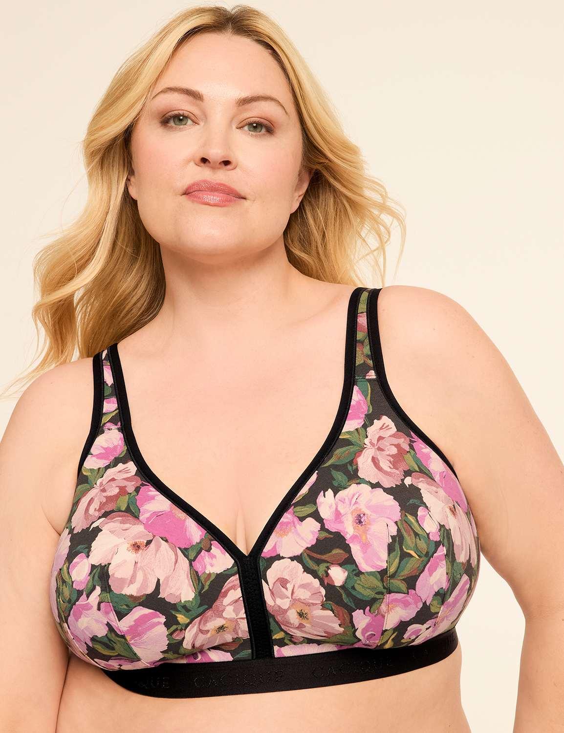 cotton lightly lined no-wire bra