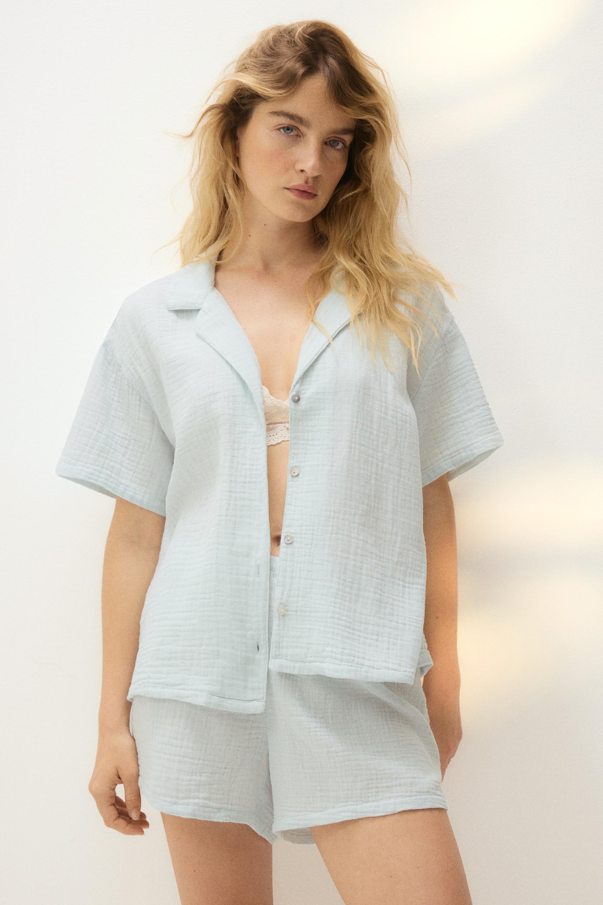 cotton muslin pajamas