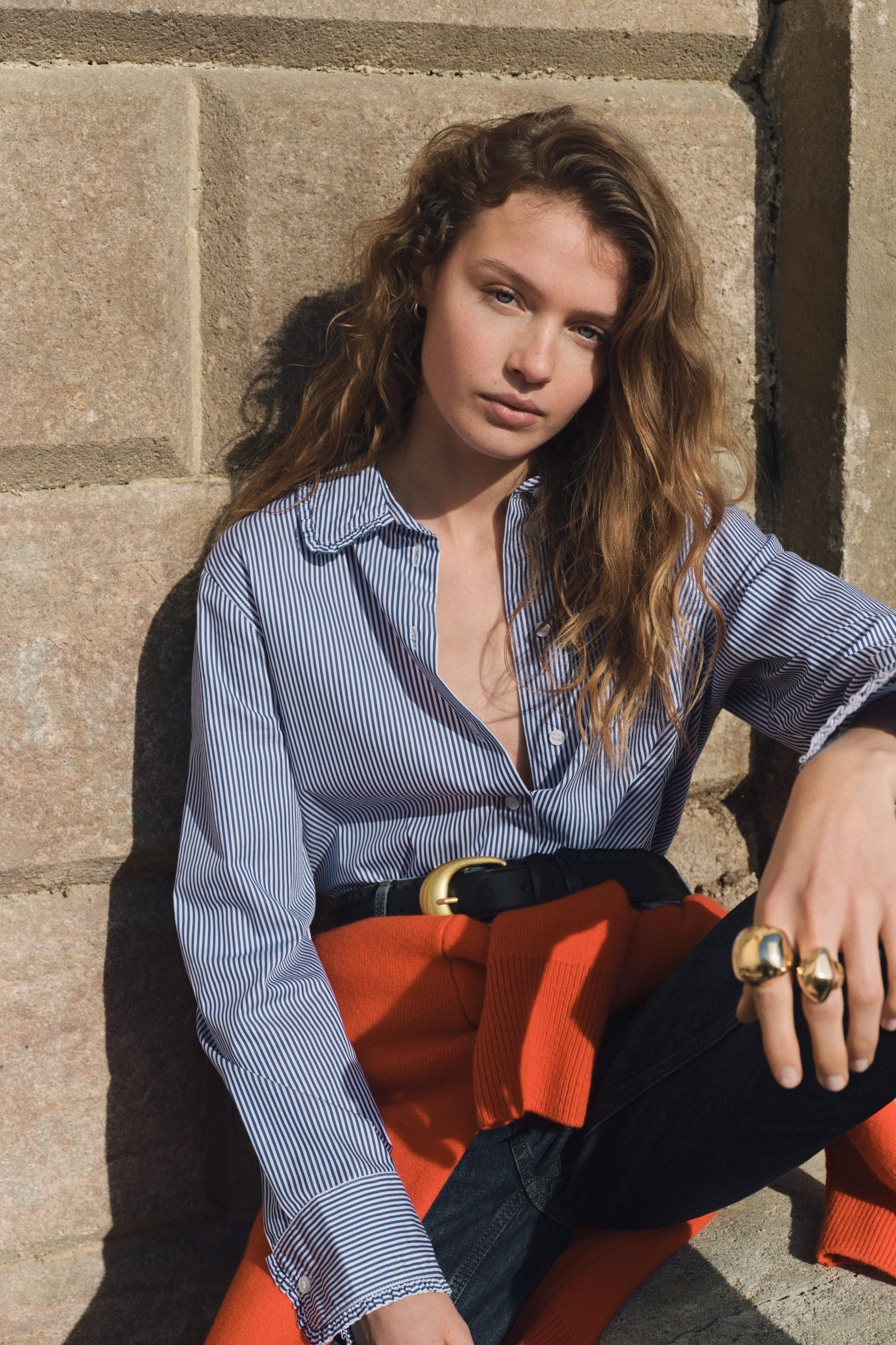 cotton poplin shirt