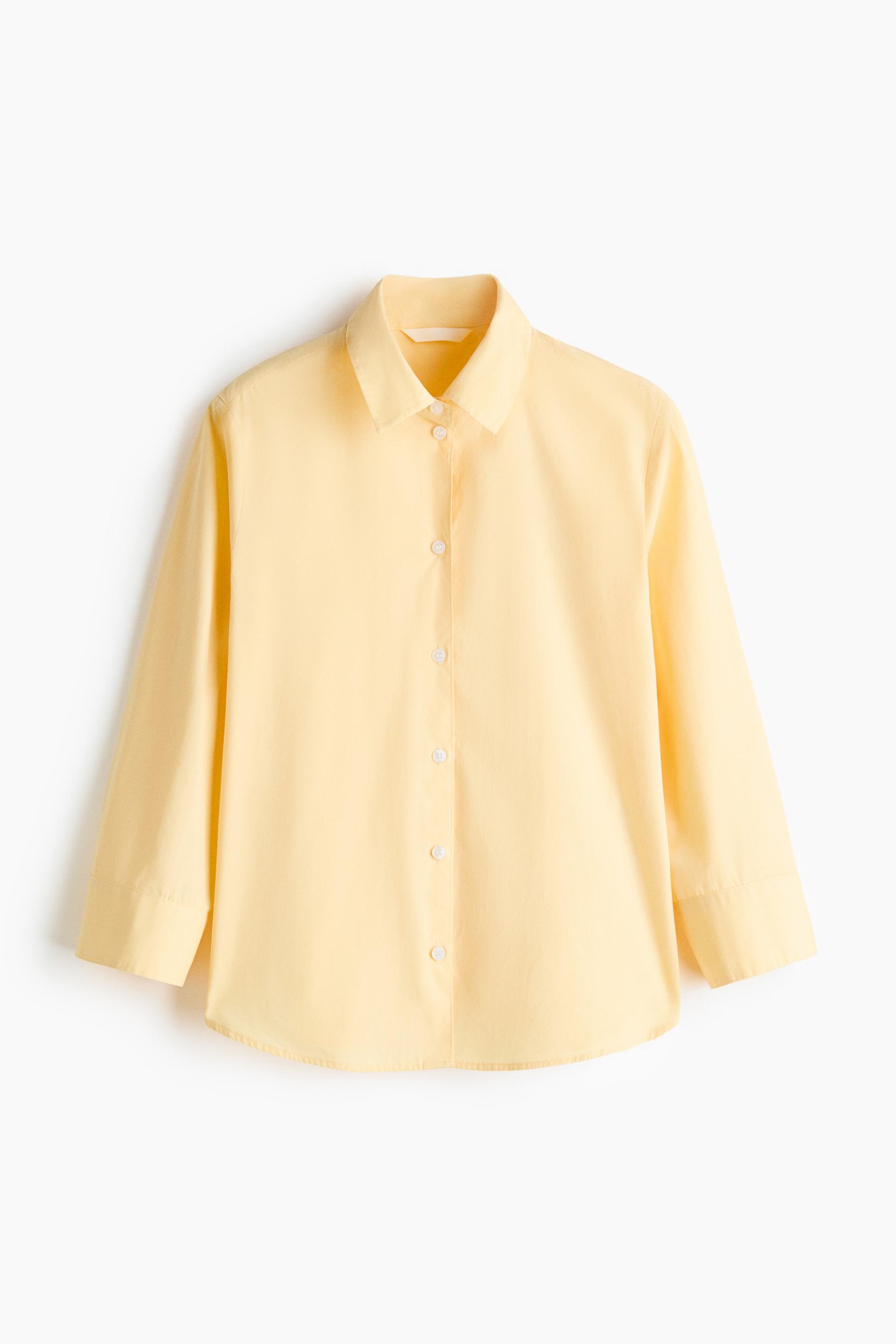 cotton poplin shirt