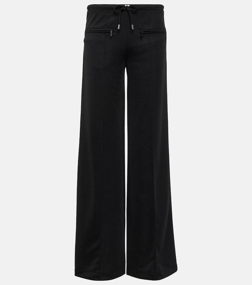 courrèges interlock logo jersey track pants