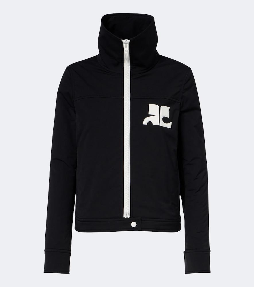 courrèges logo jacket