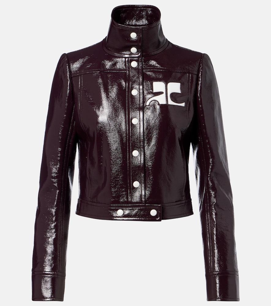 courrèges reedition logo jacket