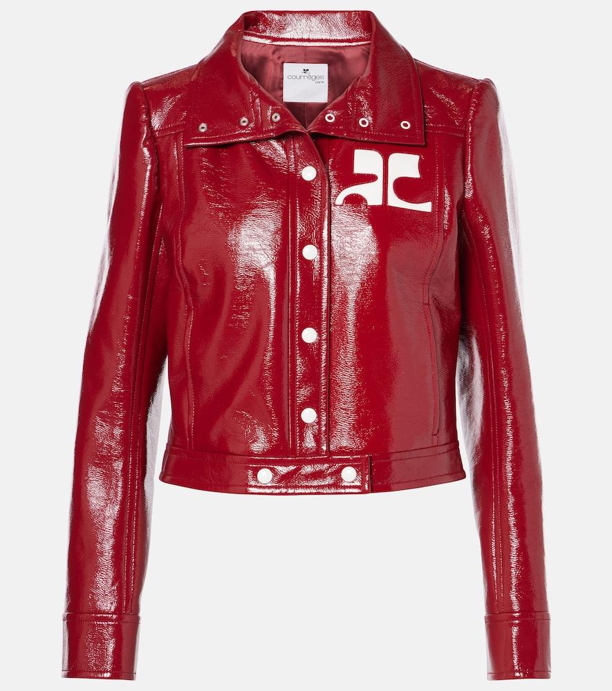 courrèges reedition vinyl jacket