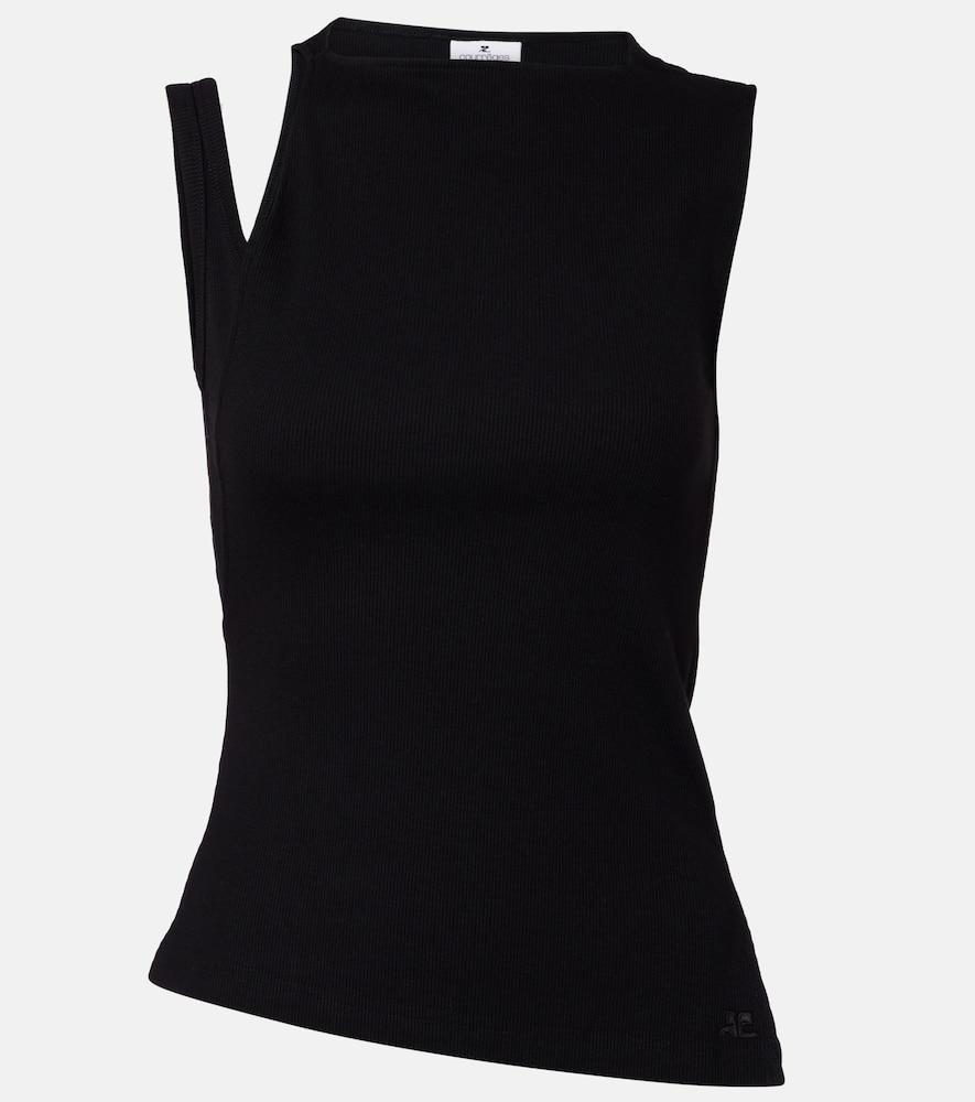 courrèges transverse '90s cotton top