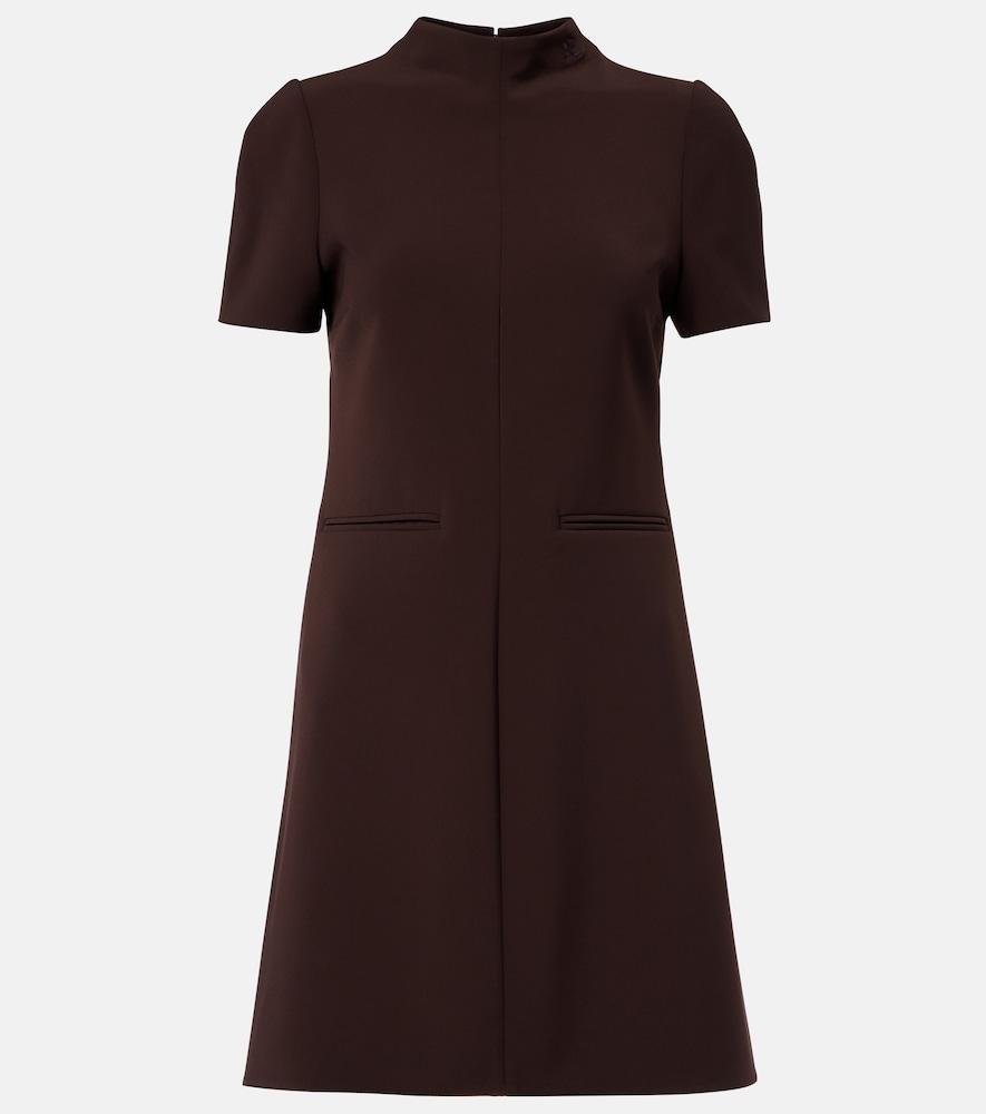 courrèges twill minidress