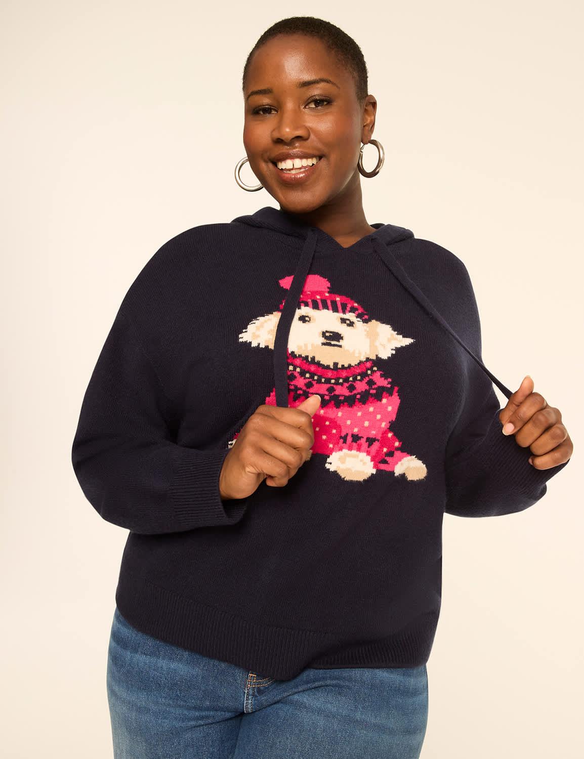 cozy dog hoodie sweater
