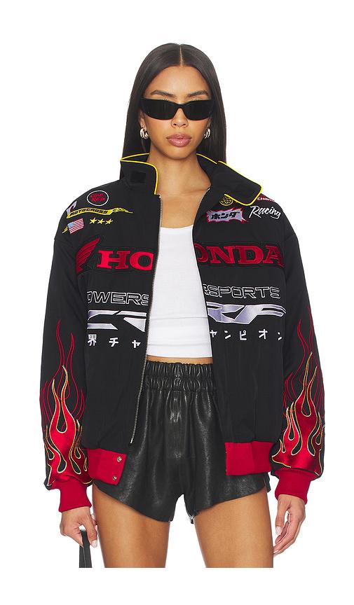 cptn apparel daytona jacket in black. - size l (also in m, xl/1x)