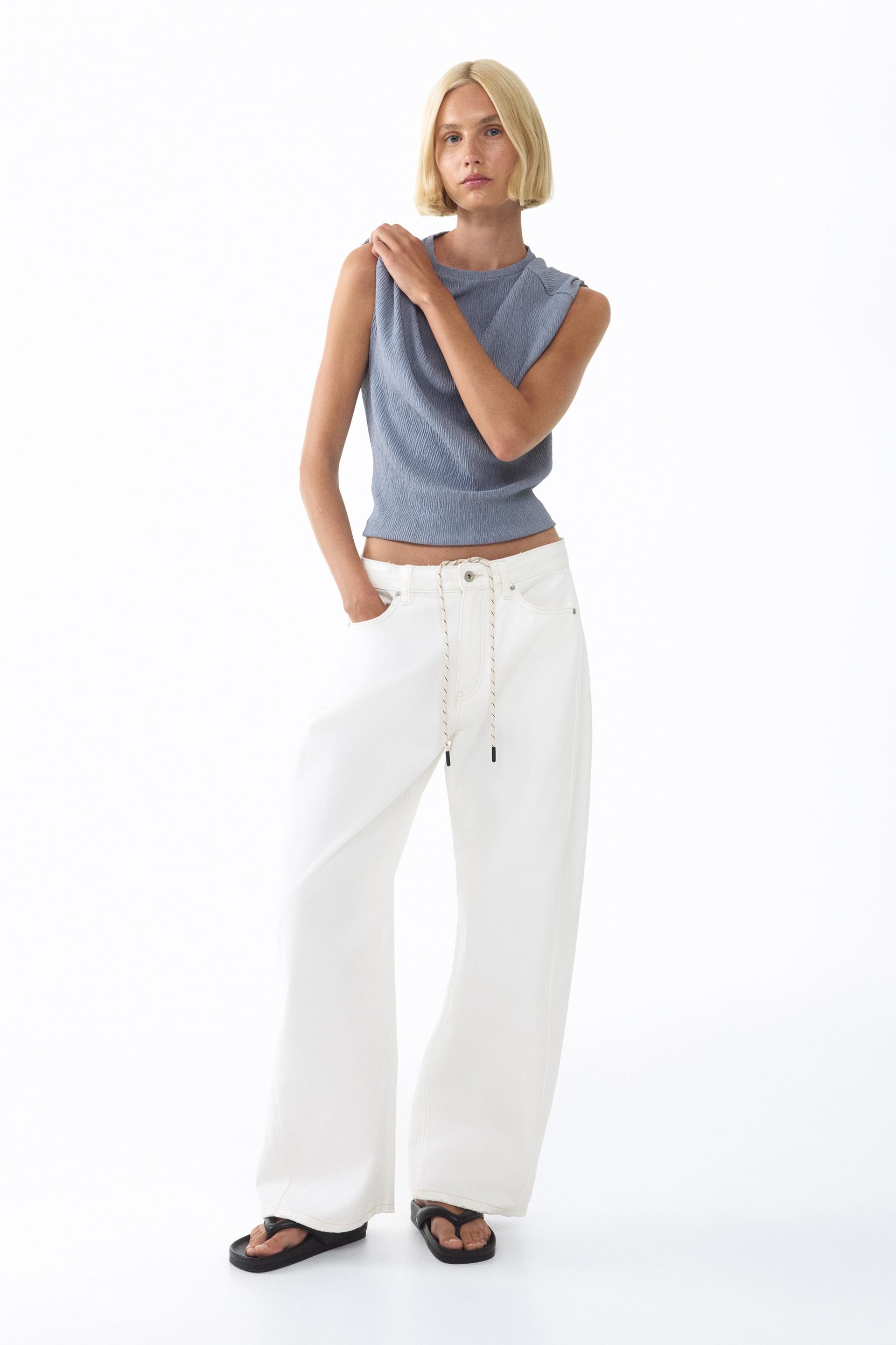 crinkled top