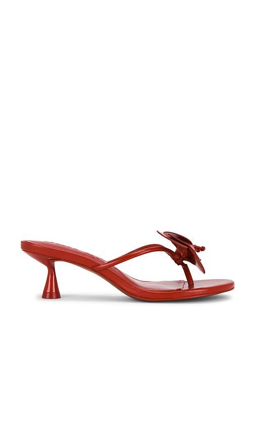 cult gaia addison sandal in red. - size 37.5 (also in 39.5)