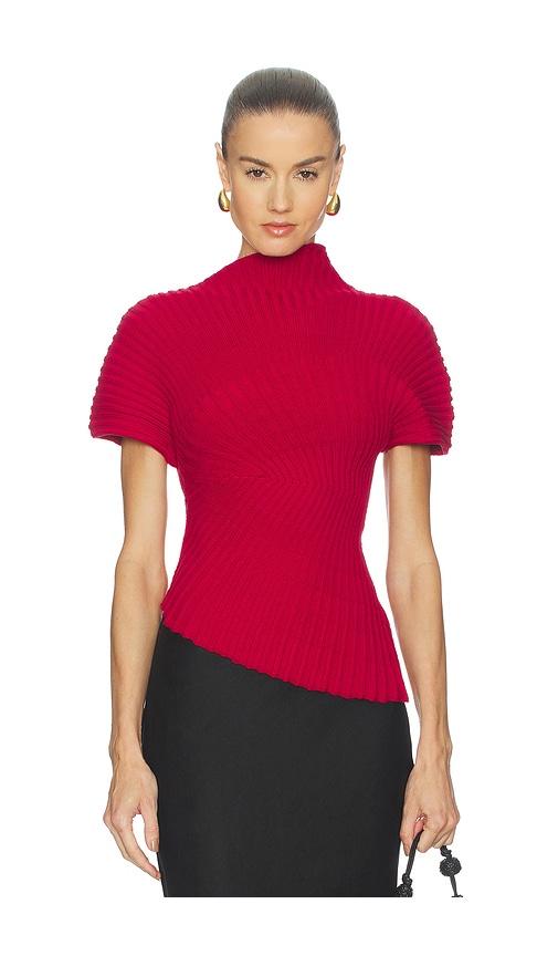 cult gaia annemie top in red. - size m (also in s)