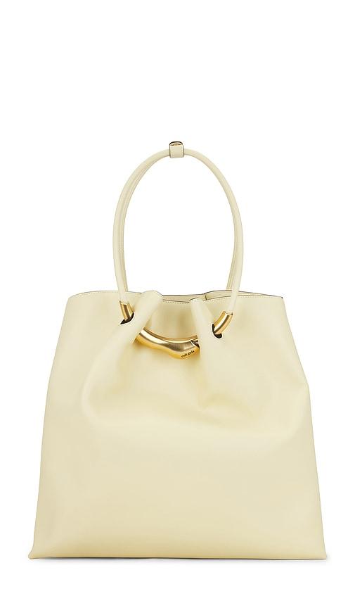 cult gaia asa tote in yellow.