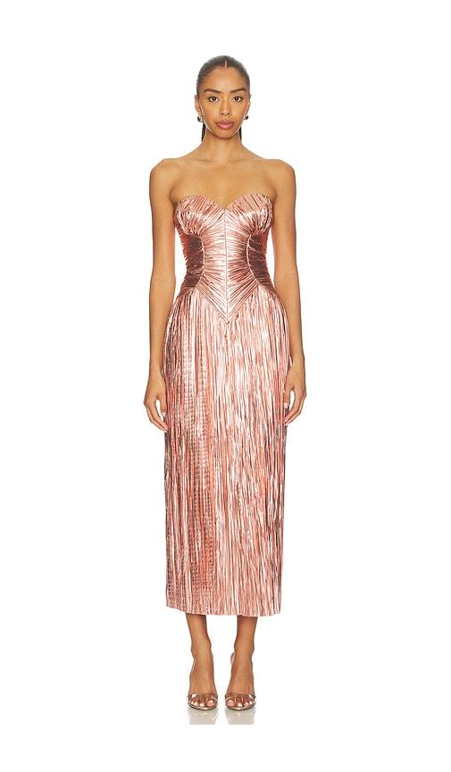 cult gaia ashika gown in pink. - size 2 (also in 4)