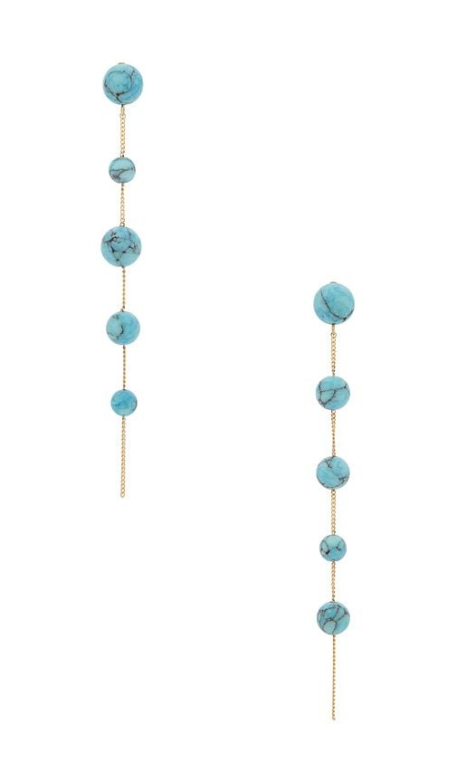 cult gaia atum earring in teal.