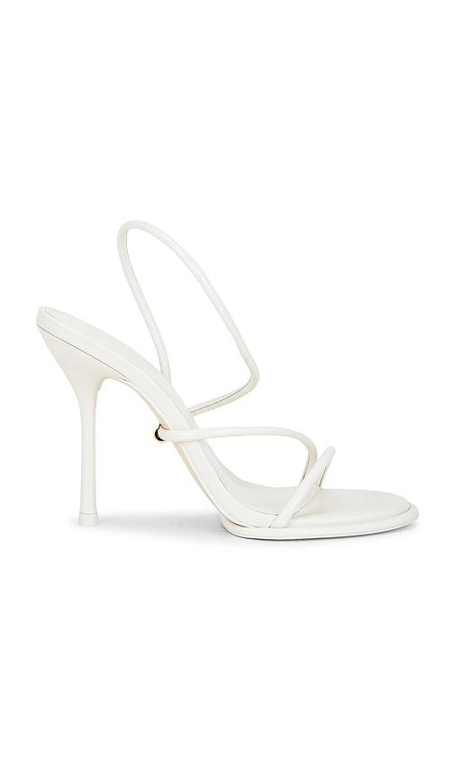 cult gaia candace sandal in ivory. - size 35 (also in 38, 39, 40)