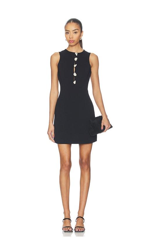 cult gaia doms dress in black. - size l (also in m, s, xs)