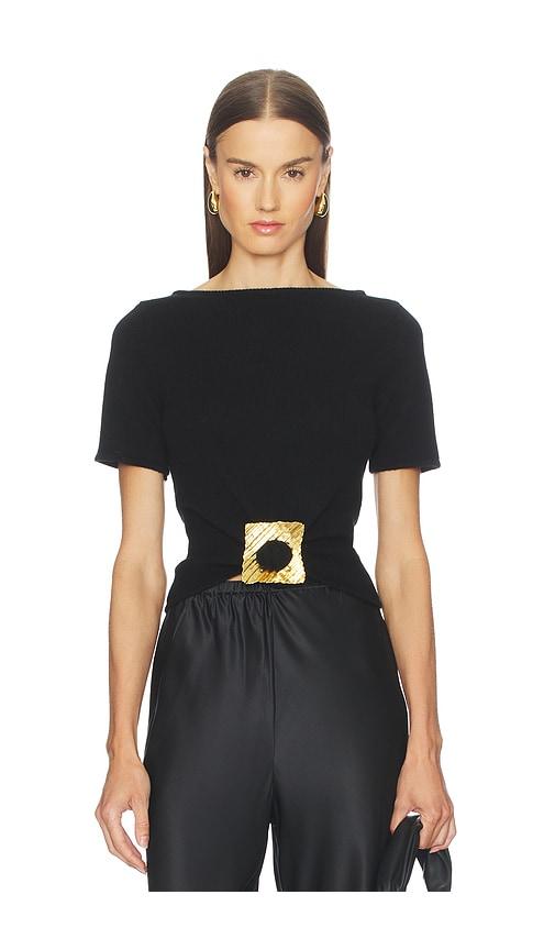 cult gaia ellen top in black. - size l (also in xs)