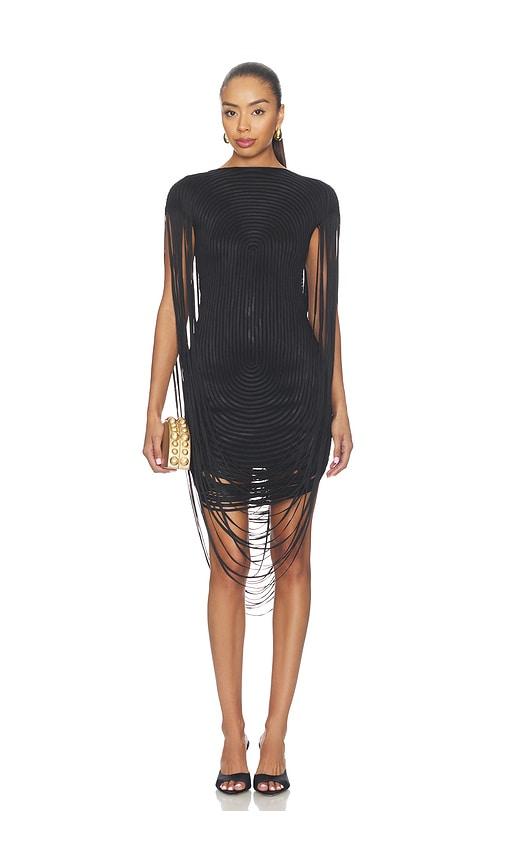 cult gaia katja dress in black. - size l (also in s, xs)