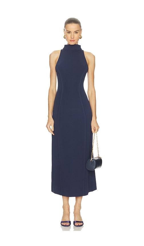 cult gaia keller dress in navy. - size m (also in s)