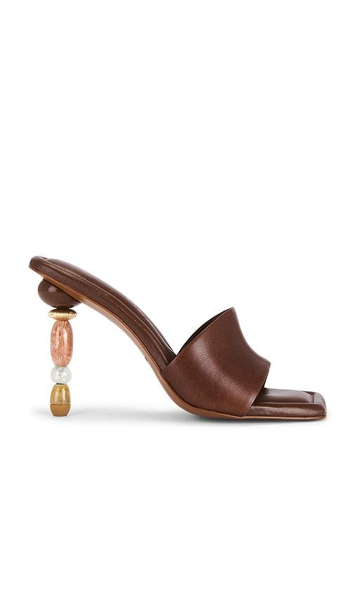 cult gaia mahina sandal in brown. - size 37 (also in 38)