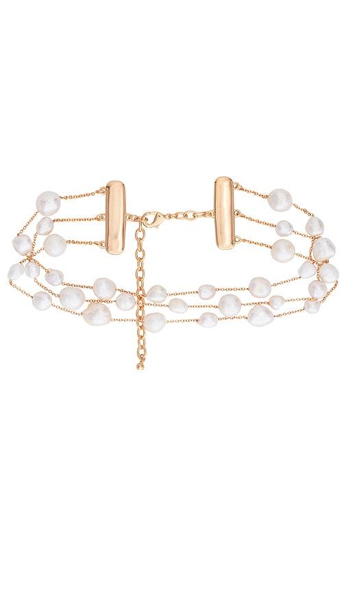 cult gaia nyala choker in ivory.