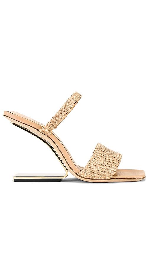 cult gaia rene sandal in tan. - size 36 (also in 37, 37.5, 38, 39, 40)
