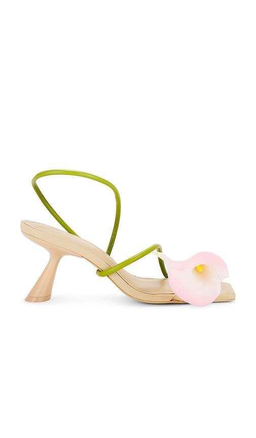 cult gaia ria sandal in cream. - size 36 (also in 37, 38, 39)