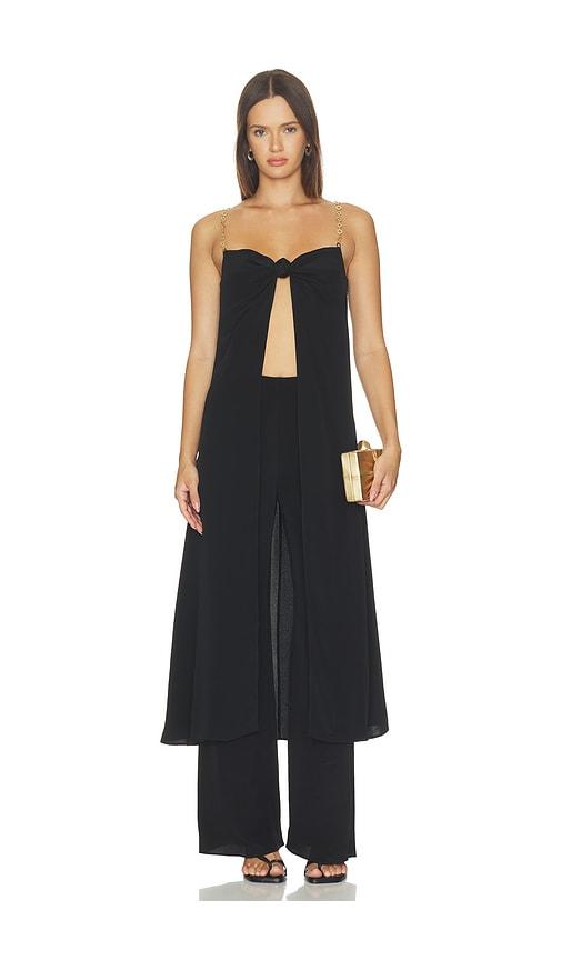 cult gaia rixie top in black. - size 0 (also in 00, 2, 4, 6, 8, 10)
