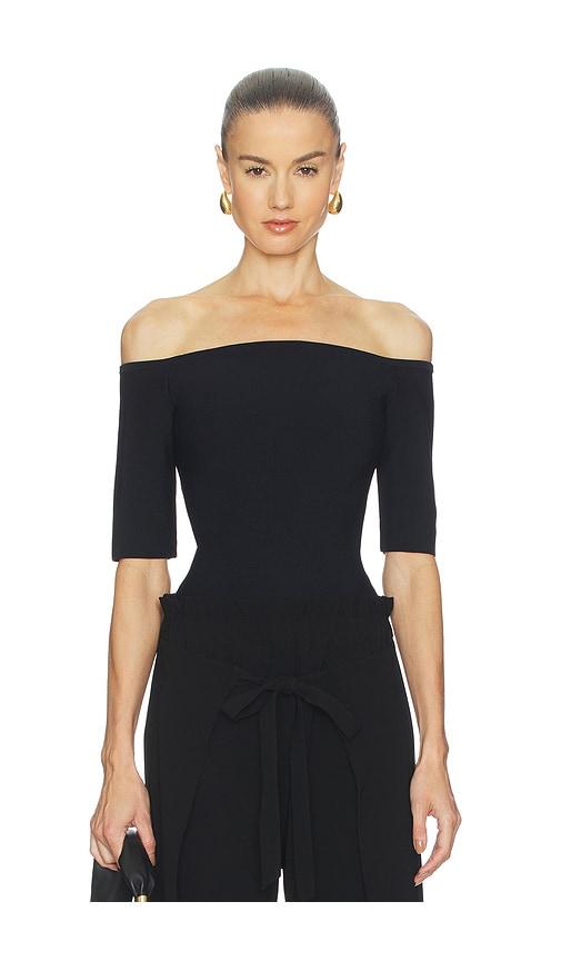 cult gaia sanders top in black. - size s (also in xs)