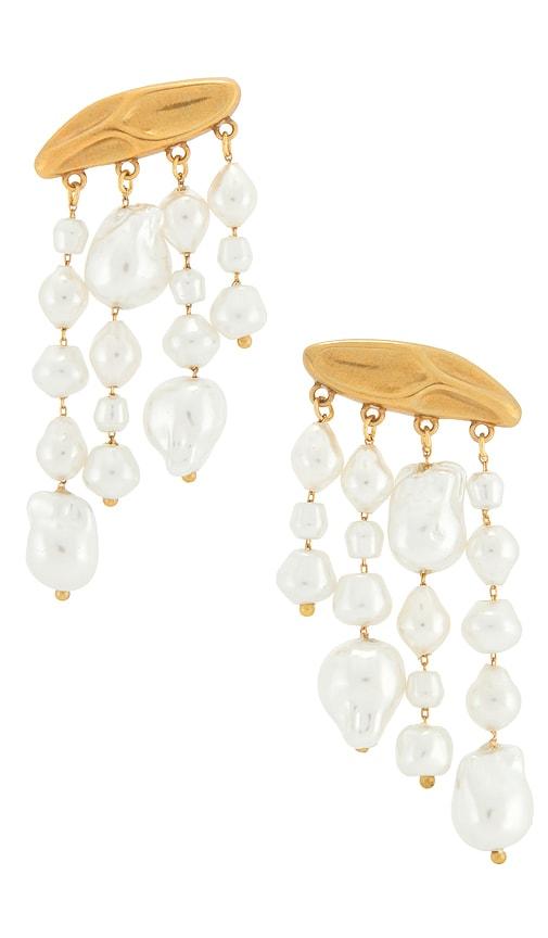 cult gaia shiva earring in ivory.