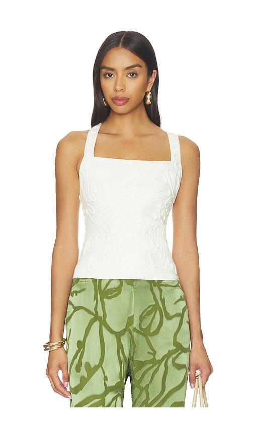 cult gaia stella top in white. - size m (also in s, xs)
