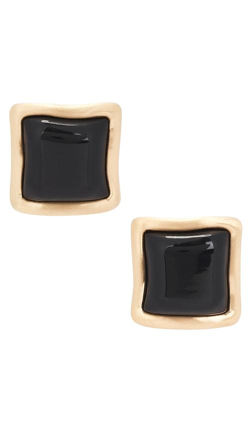 cult gaia suni earring in black.