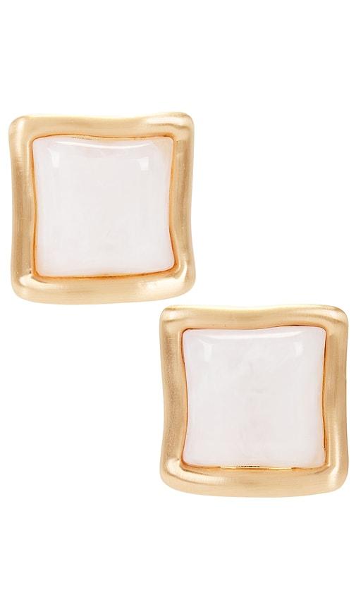 cult gaia suni earring in ivory.