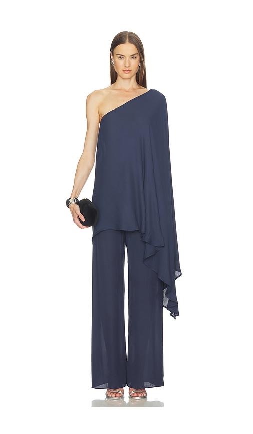 cult gaia tajisha top in navy. - size m (also in s, xs)
