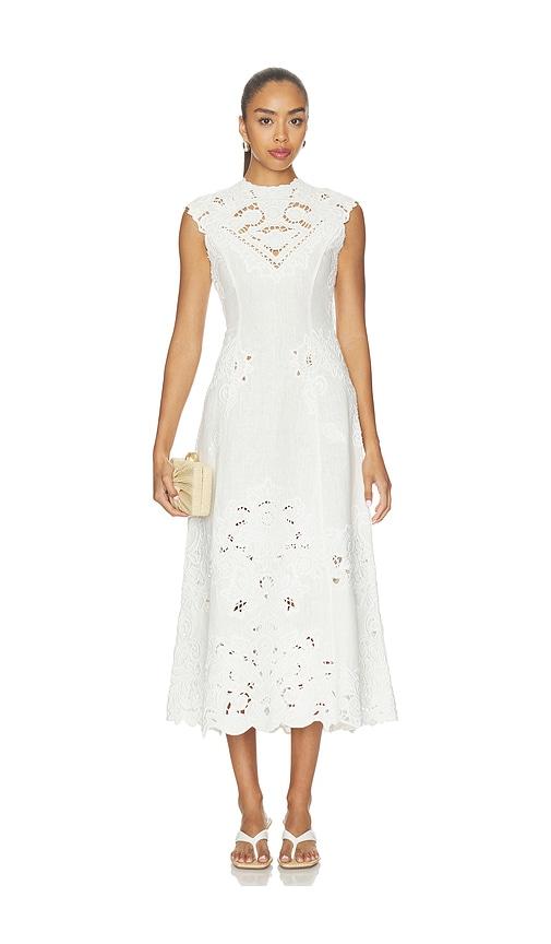 cult gaia thalassa dress in white. - size 12 (also in 2, 6)
