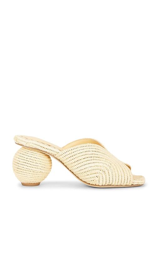 cult gaia tia sandal in nude. - size 36 (also in 36.5, 37, 37.5, 38)
