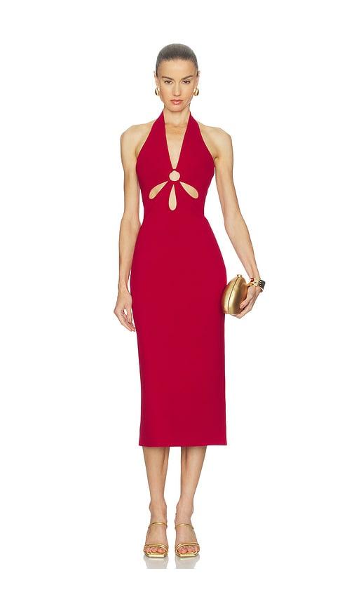 cult gaia vinna dress in red. - size s (also in xs)