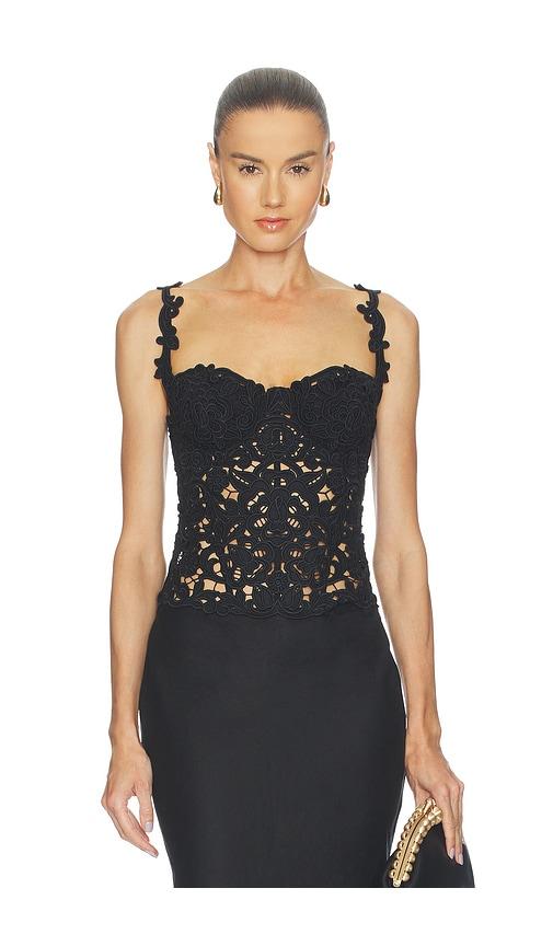 cult gaia zaire top in black. - size 4 (also in 6)