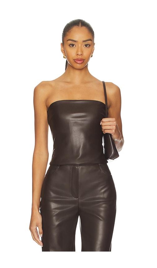 cultnaked killa bandeau top in brown. - size l (also in xs, s, m, xl)