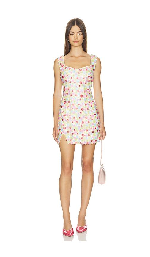 curaae by elliatt bijou mini dress in multi. - size l (also in s, m, xl)