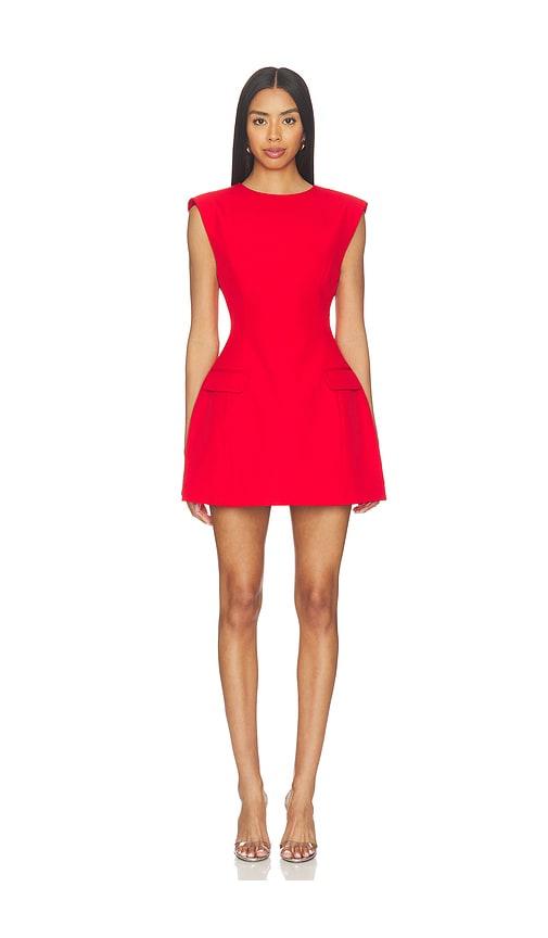 curaae by elliatt cariss mini dress in red. - size s (also in xs)