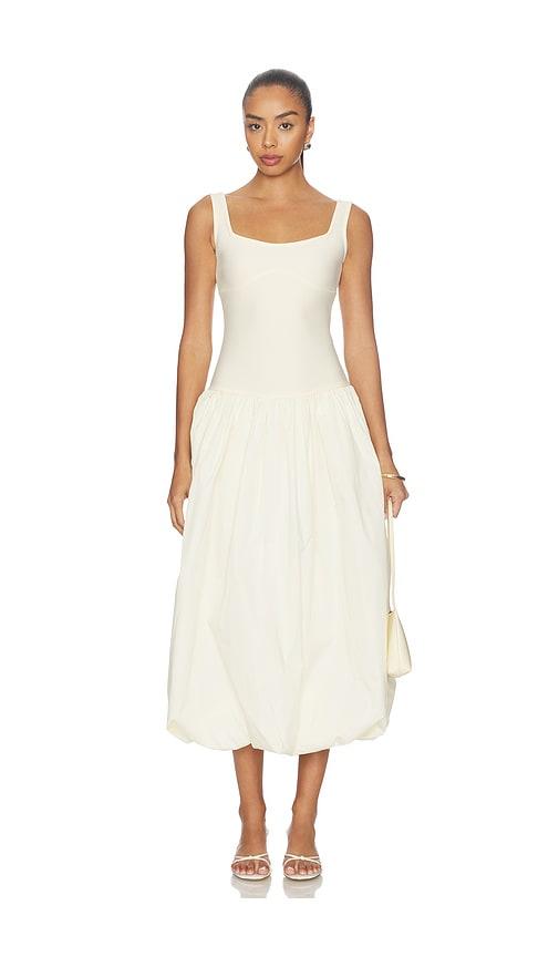 curaae by elliatt delia midi dress in cream. - size l (also in xs, s, m, xl)