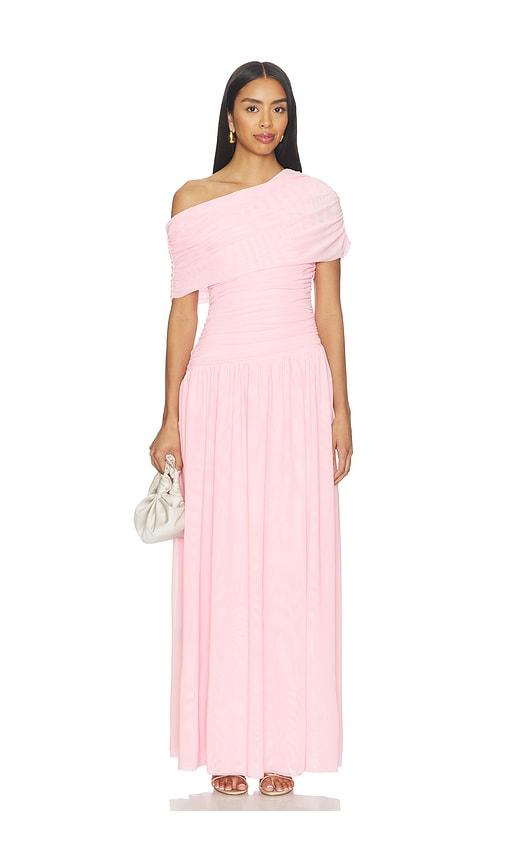 curaae by elliatt frankie maxi dress in pink. - size m (also in s, xs)