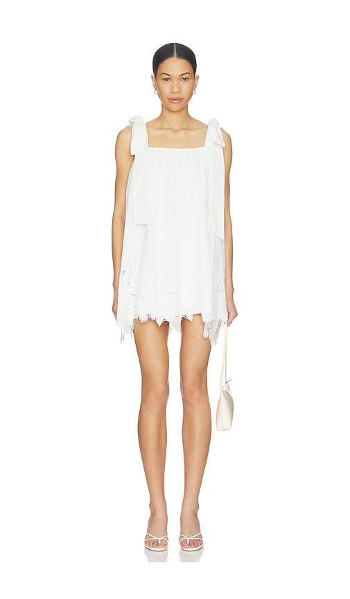 curaae by elliatt hailey mini dress in white. - size l (also in s, xs, m, xl)