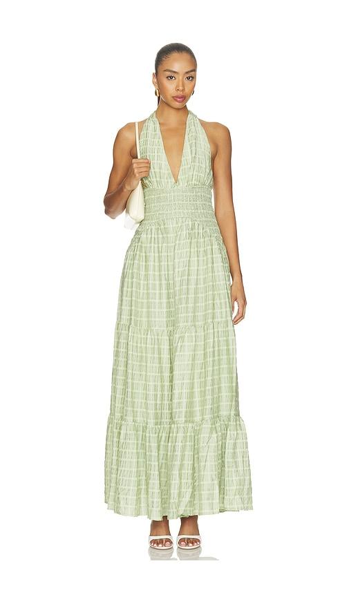 curaae by elliatt leora maxi dress in sage. - size s (also in xl)